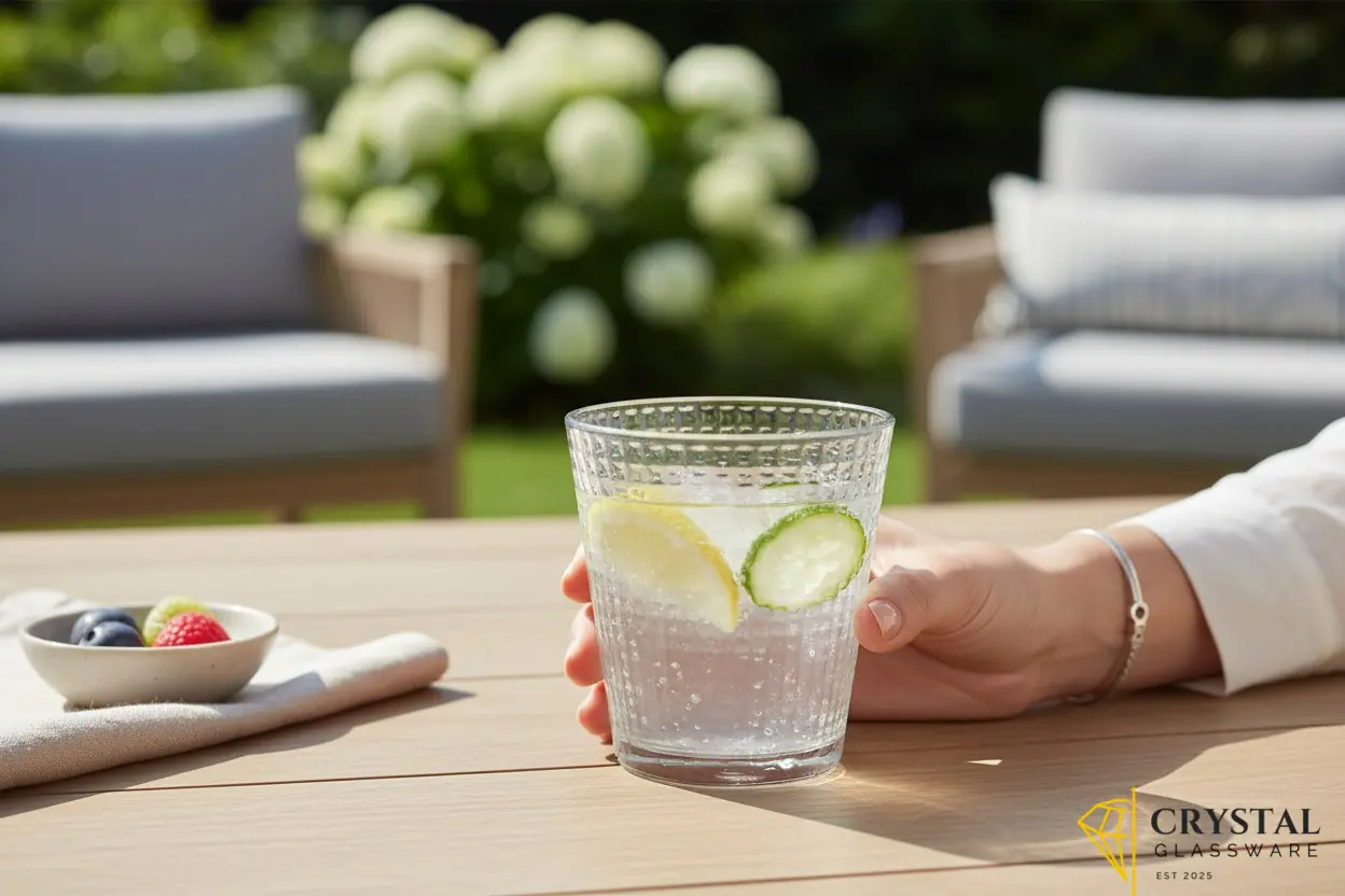 Deli Glassware Elegant Water Glass